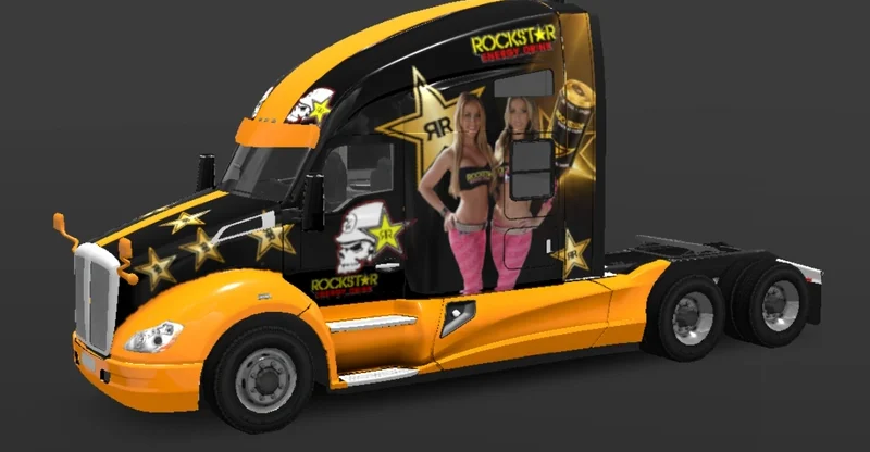 Kenworth T680 Skin Rockstar