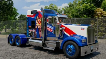 Truck simulator big rigs Skin Kenworth W900