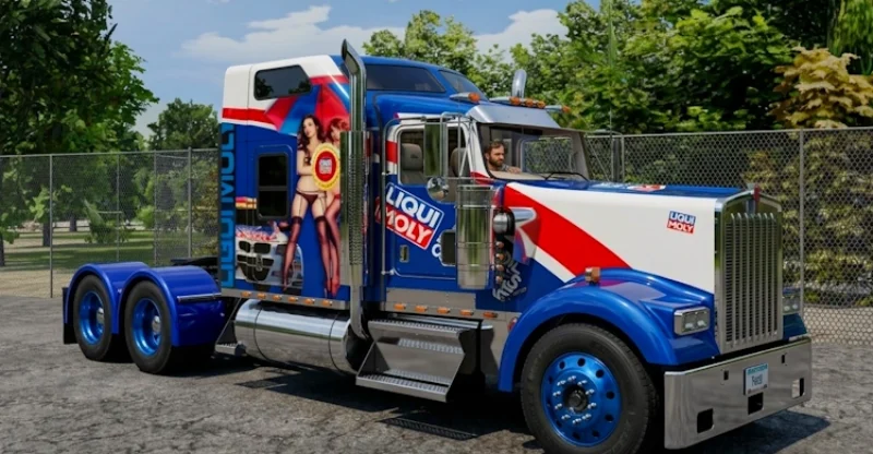 Truck simulator big rigs Skin Kenworth W900