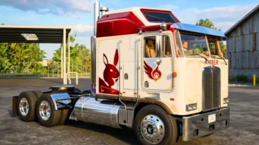 Truck simulator big rigs Skin Volvo K100 highroof.
