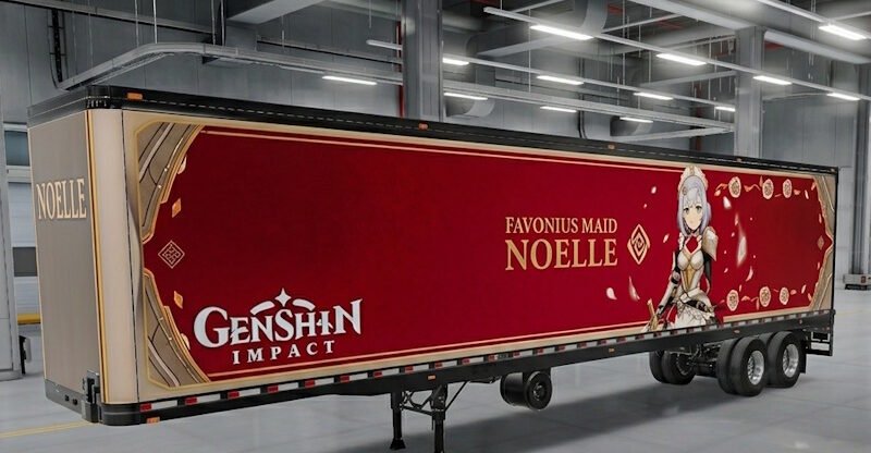 Truck simulator big rigs Skin Volvo Dry Box.