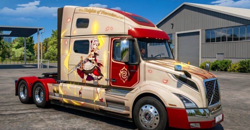 Truck simulator big rigs Skin Volvo VNL highroof.