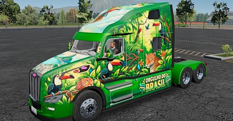 Truck simulator big rigs Skin Peterbilt .