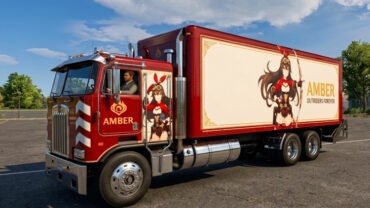 Truck simulator big rigs Skin Volvo K100 Boxtruck .