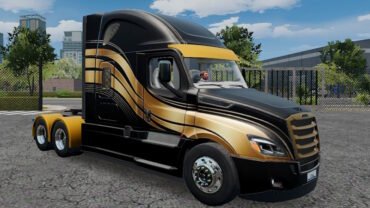 Truck simulator big rigs Skin Cascadia highroof.